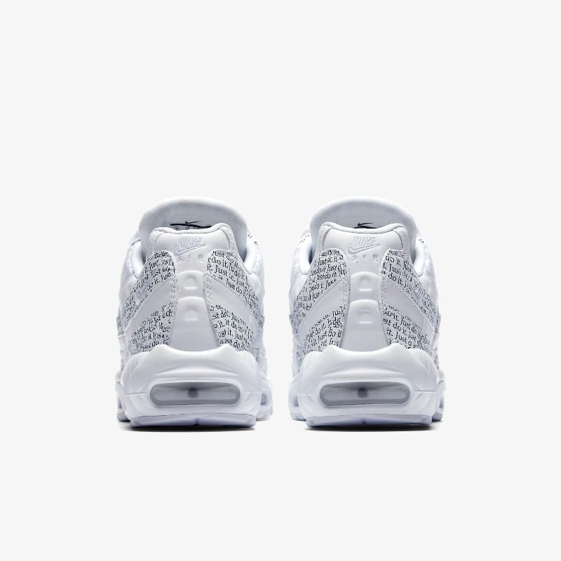 Air max 95 discount just do it blanche